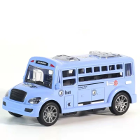 Schoolbus™   Rijd mee naar avontuur   Speelgoedbus Paars | Educatief Speelgoed
