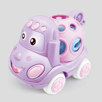 Wobble Wheels™   Vroem, Rammel & Roll   Speelgoedauto Paars | Educatief Speelgoed