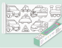 ColoringPaper™   Laat de creativiteit in je kleine los!   XXL Kleurplaat Voertuigen | Educatief Speelgoed