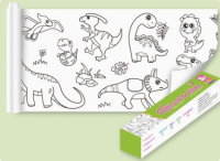 ColoringPaper™   Laat de creativiteit in je kleine los!   XXL Kleurplaat Dino's | Educatief Speelgoed