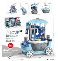 Candy Cart™   Interactieve Speelkar in Verschillende Thema’s Grijs (incl. Trolley)   Tandarts | Educatief Speelgoed