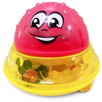 Aqua Light Show™ – Magisch Badplezier – Speelgoed Rode Ball met Basis | Educatief Speelgoed