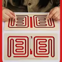 BrainBoost Puzzle Toy Pen™   Train je Brain   Puzzel Speelgoed Pen Rood | Educatief Speelgoed