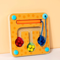 TinySkills – Creatief & Educatief – Montessori Magnetisch Busy Board Speelbord Rolparels | Educatief Speelgoed
