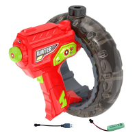 Water Blaster Pro™ – Licht & Spetterpret   Water Pistool Rood | Educatief Speelgoed
