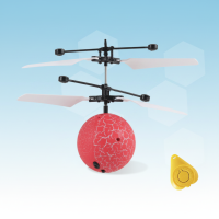 HoverFun – LED Licht & Educatief – Quadcopter Vliegende Drone Rood | Educatief Speelgoed