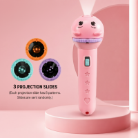 Story Torch™   Bedtijd Magie   Zaklamp projector Roze | Educatief Speelgoed