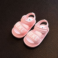 MiniWalker – Comfortabel & Stijlvol – Baby Sandalen met Antislip Zool Roze / 12 (6–9 maanden) | Educatief Speelgoed