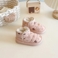 LittleSnow – Warm & Schattig – Kinder Boots met Zachte Binnenvoering Roze / 26 (6–7 jaar) | Educatief Speelgoed