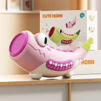 HappyHorn – Speels & Muzikaal – Dieren Geluid Speelgoed Roze | Educatief Speelgoed