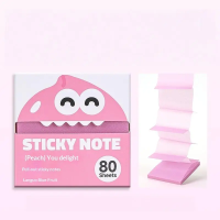 MemoBuddy – Kleurrijk & Functioneel – Transparante Plakbriefjes Roze | Educatief Speelgoed