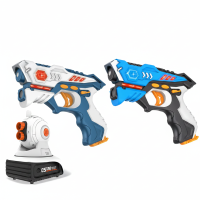 TargetPro – Competitief & Avontuurlijk – Lasergevecht Pistolen Set Ruimteblaster | Educatief Speelgoed