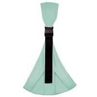 Baby Sling Carrier™   Extra Brede Draagband   Ergonomische Heupdrager Eucalyptus Veil | Educatief Speelgoed