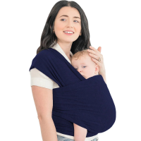 ComfortCarry – Rugvriendelijk Dragen – Ergonomische Baby Draagdoek Donkerblauw | Educatief Speelgoed