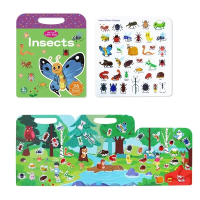 Play Book™   Stimuleer Creativiteit   Speel & Doe boek Insecten | Educatief Speelgoed