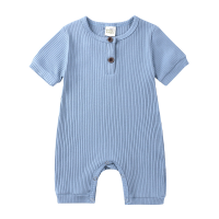 Mini Fashion™   Luchtig & Ademend   Baby Romper Blauw / 100 (18 24 maanden) | Educatief Speelgoed