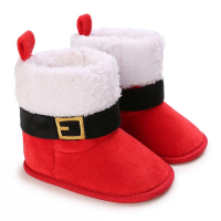 Mini Fashion™   Kerst Kinder Pantoffels Rood   Band / 23 (12 18 maanden) | Educatief Speelgoed