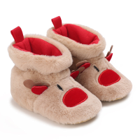 Mini Fashion™   Kerst Kinder Pantoffels Bruin   Hert / 21 (0 6 maanden) | Educatief Speelgoed