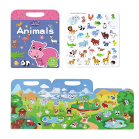 Play Book™   Stimuleer Creativiteit   Speel & Doe boek Dieren | Educatief Speelgoed