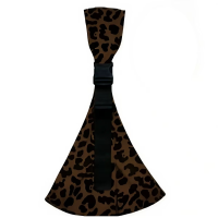 Baby Sling Carrier™   Extra Brede Draagband   Ergonomische Heupdrager Leopard Dusk | Educatief Speelgoed
