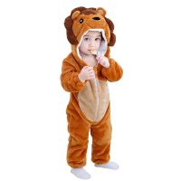 Mini Fashion   Duurzaam & Wasbaar   Dieren Romper Onesie (0 24 maanden) Leeuw 1 | Educatief Speelgoed