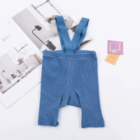 Mini Fashion™   Handige Schouderbanden   Korte Panty Blauw / M (12 24 maanden) | Educatief Speelgoed