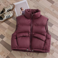 KidoWear – Comfortabel & Trendy – Bodywarmer Bordeaux Rood / 100 (3 jaar) | Educatief Speelgoed