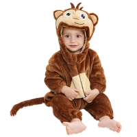 Mini Fashion   Duurzaam & Wasbaar   Dieren Romper Onesie (0 24 maanden) Aap | Educatief Speelgoed