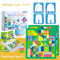 Tailor Master™ – Train hand  en oogcoördinatie – Kleermaker Kaartspel Groen | Educatief Speelgoed