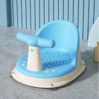 LumaLieve – Veilig & Comfortabel – Ergonomisch Babybadstoeltje Blauw | Educatief Speelgoed
