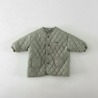 BonitoWear – Gezellig en warm – Gewatteerde jas voor kinderen Groen / 110 (3 4 jaar) | Educatief Speelgoed