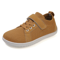 Barefoot – Brede Neus & Comfort – Barefoot Kindersneakers Bruin / 29 (4.5 5.5 Jaar) | Educatief Speelgoed