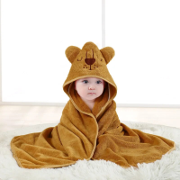 Mini Fashion™   Leuke Dieren Cartoons    Kinder Badhanddoek Leeuw / One Size | Educatief Speelgoed