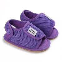 LittleSteps – Comfort & Veiligheid – Ademend Baby Sandalen Paars / 18 (9–12 maanden / 13 cm) | Educatief Speelgoed