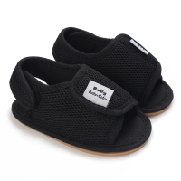 LittleSteps – Comfort & Veiligheid – Ademend Baby Sandalen Zwart / 17 (6–9 maanden / 12 cm) | Educatief Speelgoed