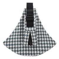Hippe Baby Sling Draagzak Sage Houndstooth – Comfort | Educatief Speelgoed