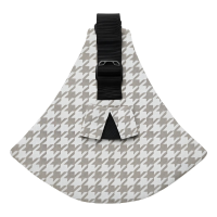 Baby Sling Carrier™   Verstelbare draagzak   Heupdrager Sand Houndstooth – Comfort | Educatief Speelgoed