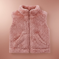MiniWarm – Licht & Isolerend – Vest met Verdikte Fleecevoering Roze / 100 (3–4 jaar) | Educatief Speelgoed
