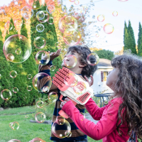 Bubble Bazooka™   Bellenpret met bubbels   Bellenblaas geweer Roze | Educatief Speelgoed