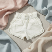 Cotton Shirt & Shorts – Luchtig & Comfort – Kinder Kleding Zomer Set Wit / 110 (4–5 jaar) / Broek | Educatief Speelgoed
