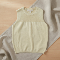Knitwear Set – Elegant & Comfy – Zacht Gebreid Vest Crème / 140 (10–11 jaar) | Educatief Speelgoed