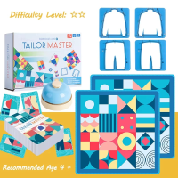 Tailor Master™ – Train hand  en oogcoördinatie – Kleermaker Kaartspel Blauw | Educatief Speelgoed