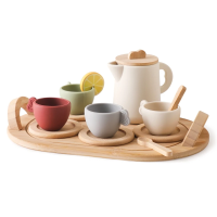 Woods™   Kleine Theefeestjes   Speelgoed Thee Set Thee Set (incl. Dienblad en accessoires) | Educatief Speelgoed