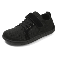 Barefoot – Brede Neus & Comfort – Barefoot Kindersneakers Zwart / 29 (4.5 5.5 Jaar) | Educatief Speelgoed