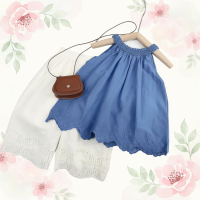 Sleeveless Tops & Pants – Zacht & Stijlvol – Kinder Kleding Zomer Set Blauw / 140 (7–8 jaar) | Educatief Speelgoed