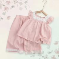 Sleeveless Tops & Pants – Zacht & Stijlvol – Kinder Kleding Zomer Set Lichtroze / 140 (7–8 jaar) | Educatief Speelgoed