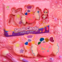 Make Up Playset™   Veilig & Stimuleer Creativiteit   Magische Make up Small Candy Make updoos | Educatief Speelgoed