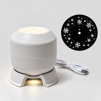 FrostyLight – Magisch & Sfeervol – Roterende Projectorlamp (Kerst & Halloween) Sneeuwvlokken | Educatief Speelgoed