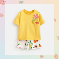 SunnyBloom – Zomer & Schattig – Matchende Zomerset Gele bloem / 100 (2 3 jaar) | Educatief Speelgoed