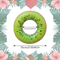 SunSplash – Tropisch & Comfortabel – Tropische Fruit Zwemring Kiwi / 70cm | Educatief Speelgoed